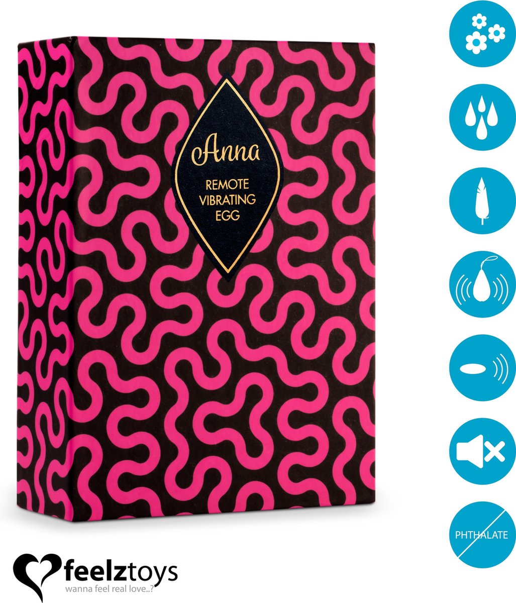 Feelz Toys - Anna Vibrating Egg Remote - Groen