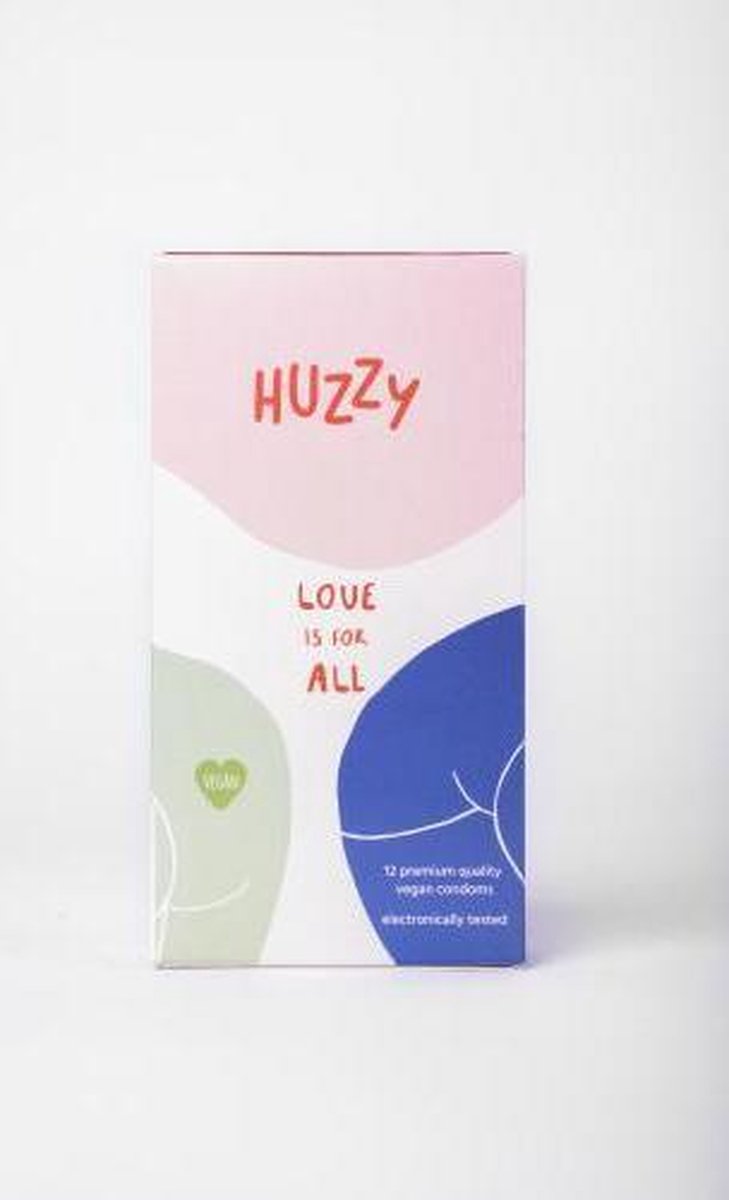 Huzzy Love Vegan condooms 12pc