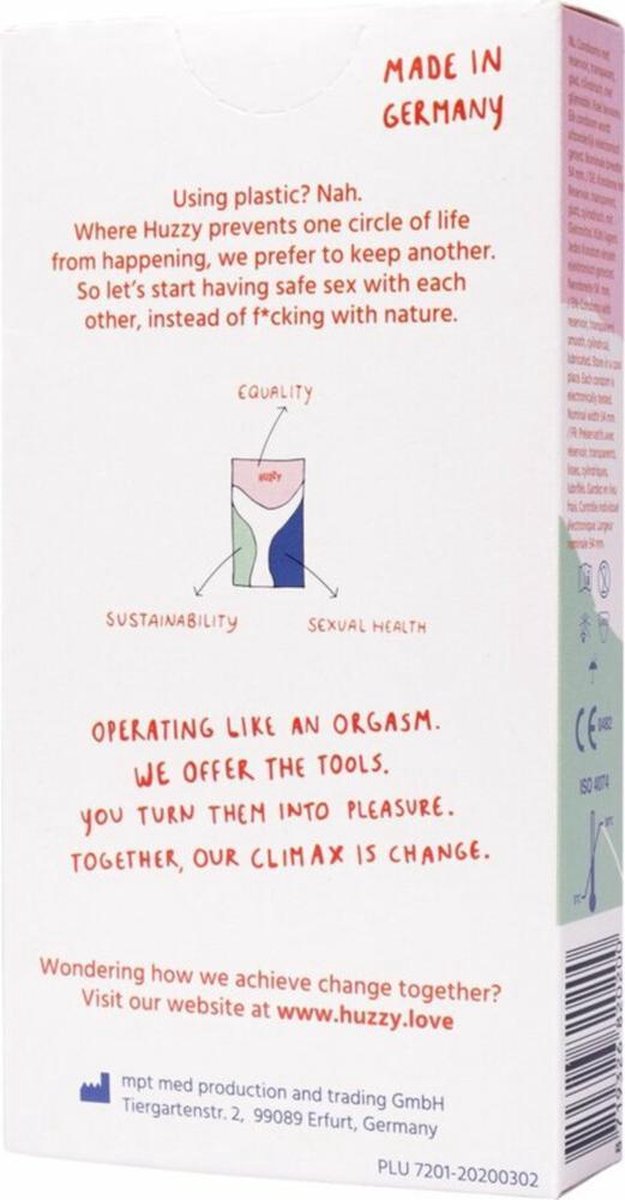 Huzzy Love Vegan condooms 12pc