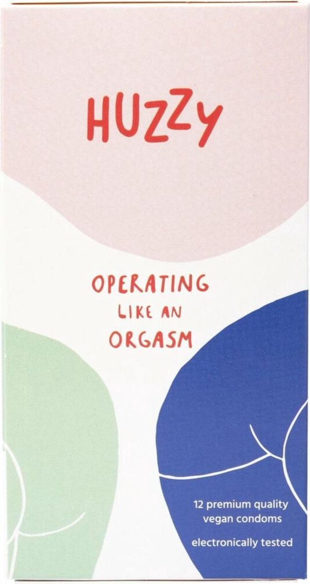 Huzzy Love Vegan condooms 12pc