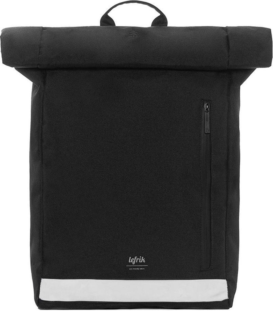 Lefrik Eco Roll Backpack 15" Reflective Black - Zwart