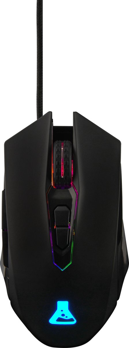 The G-Lab Kult Radium RGB Gaming Muis - 4800 DPI