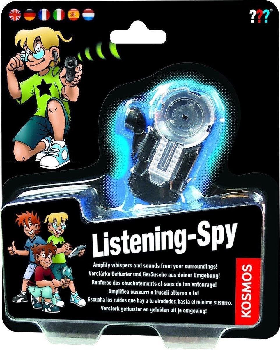 Kosmos Uitgevers Experimenteeset Listening Spy Junior - Zwart