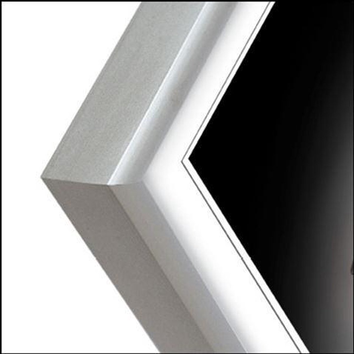 Zep - Aluminium Fotolijst Ombretta Zilver Voor Foto Formaat 20x30 - Al1s4