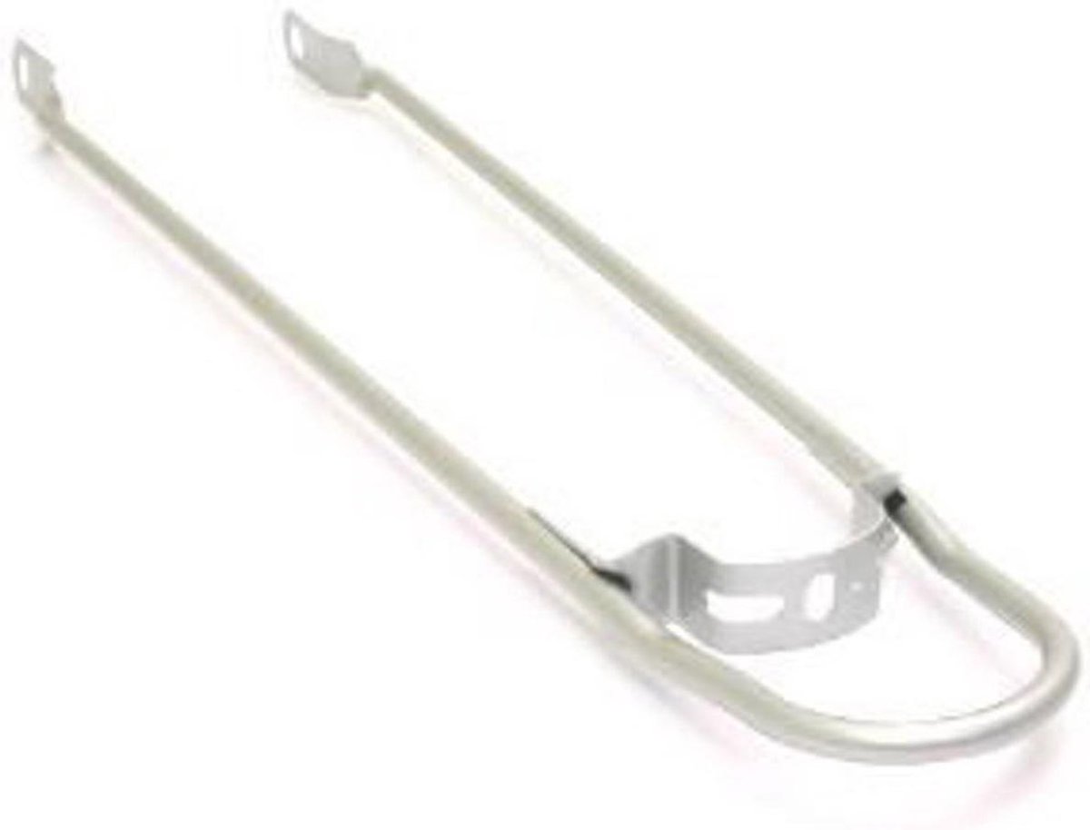 TOM Spatbordstang Achter Staal 28 Inch Zilver - Silver