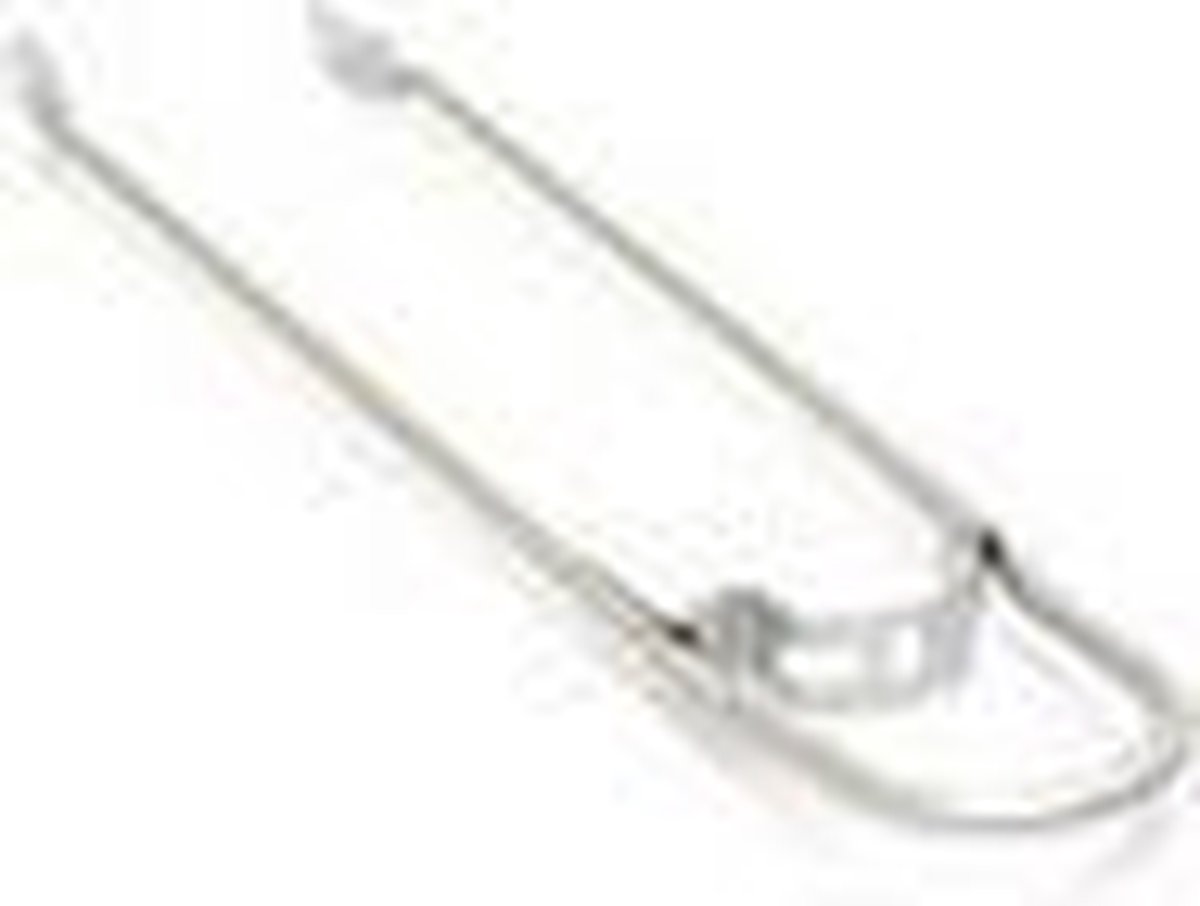 TOM Spatbordstang Achter Staal 28 Inch Zilver - Silver