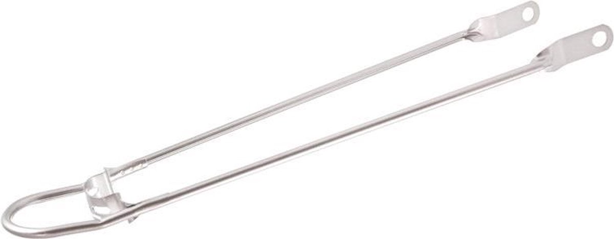 TOM Spatbordstang Achter Staal 28 Inch Zilver - Silver