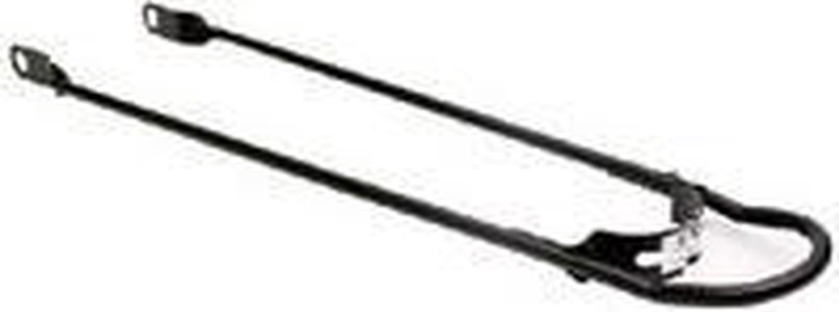 TOM Spatbordstang Achter Staal 28 Inch - Zwart