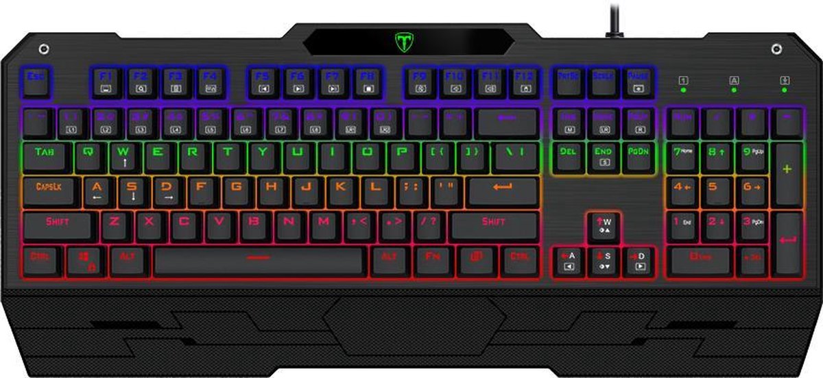 T-DAGGER Pro X Toetsenbord Gaming Mechanisch - QWERTY – Bedraad - - Zwart