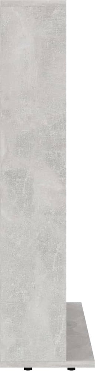 Vidaxl Cd-kast 102x23x89,5 Cm Spaanplaat Beton - Grijs