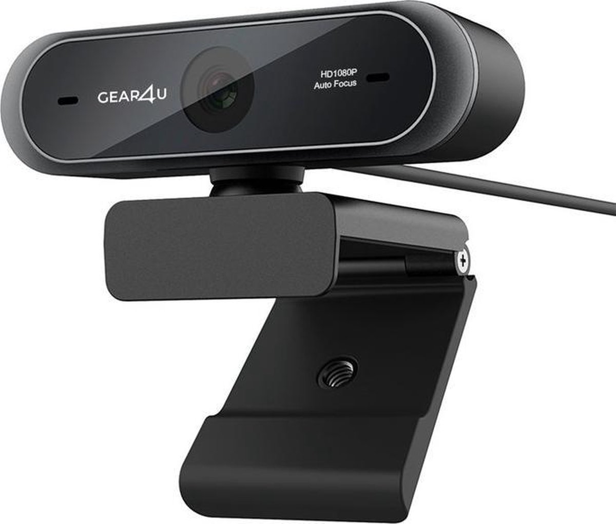 Gear 4U T1WC73PRO webcam 1920 x 1080 Pixels USB 2.0 - Zwart