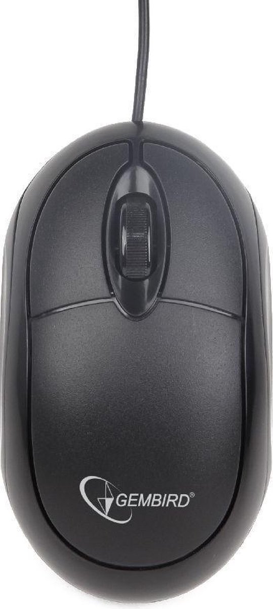 Gembird MUS-U-01 - Muis, - Zwart