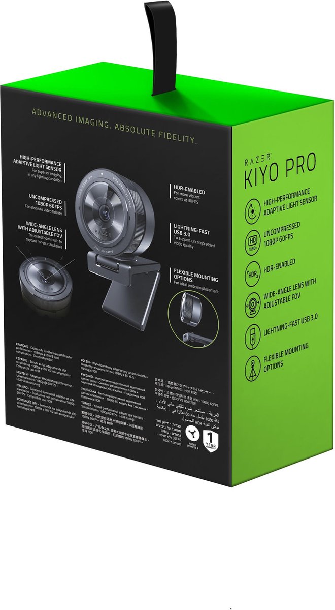Razer Kiyo Pro USB Webcam