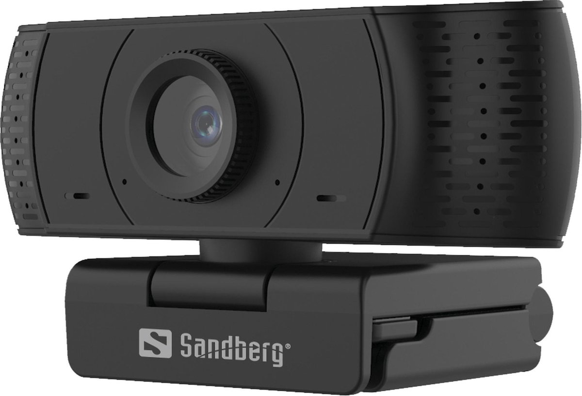 Sandberg 134-16 webcam 2 MP 1920 x 1080 Pixels USB 2.0 - Zwart