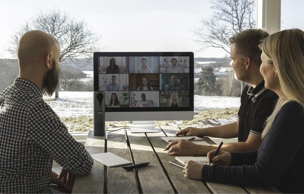 Sandberg 134-23 webcam 2,1 MP 1920 x 1080 Pixels USB 2.0 - Zwart