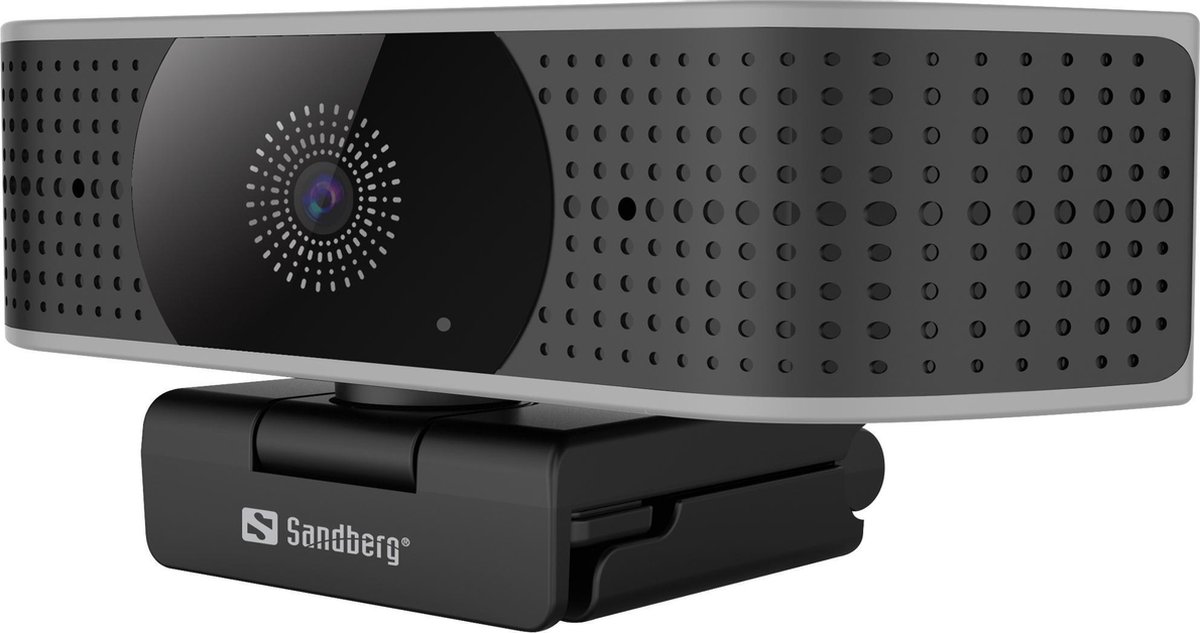 Sandberg 134-28 webcam 8,3 MP 3840 x 2160 Pixels USB 2.0 - Zwart