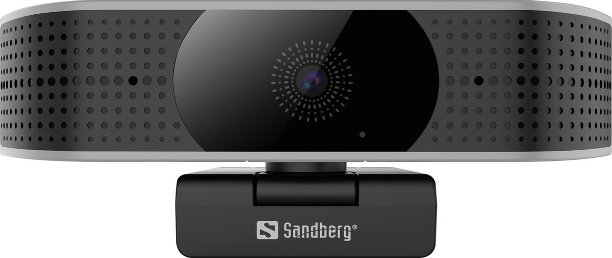 Sandberg 134-28 webcam 8,3 MP 3840 x 2160 Pixels USB 2.0 - Zwart
