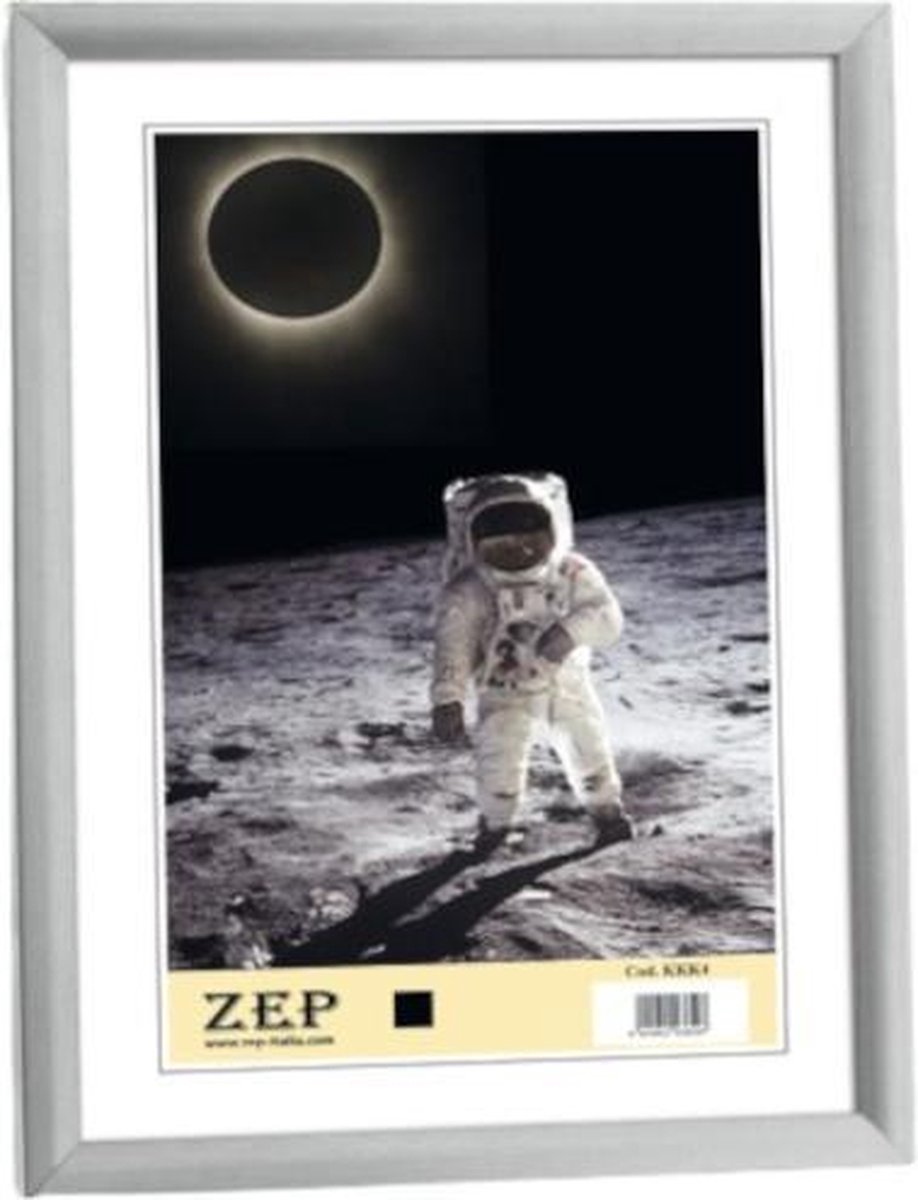 Zep - Kunststof Fotolijst ""New Easy"" Zilver Voor Foto Formaat 30x40 - Kl5