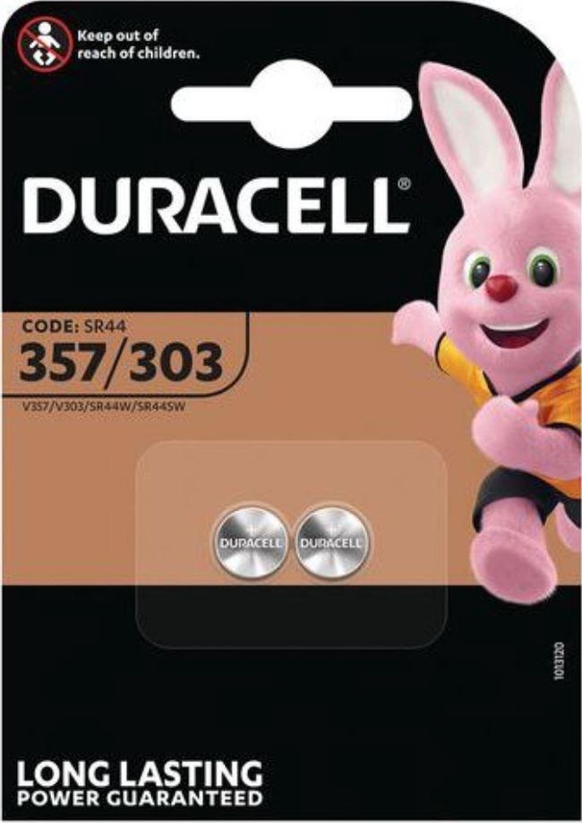 Duracell D357 Knoopcel Zilveroxide