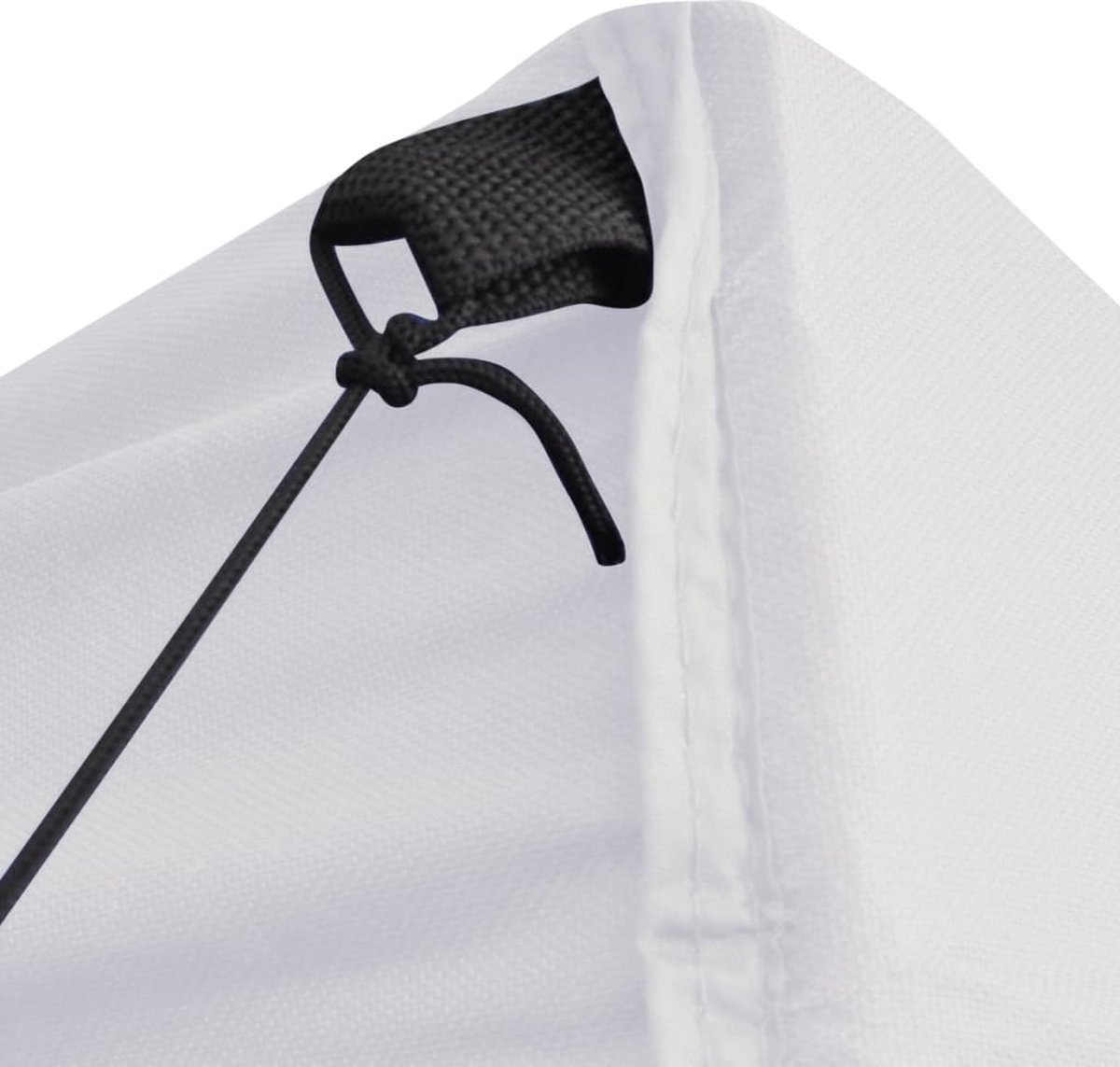 Vidaxl Partytent Met 4 Zijwanden Inklapbaar 2x2 M Staal - Wit