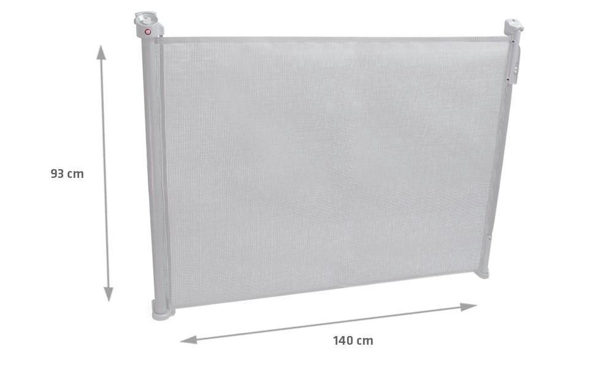 Lionelo Tulia Kindertrapje Voor Bij De Trap Of Deur - Wit