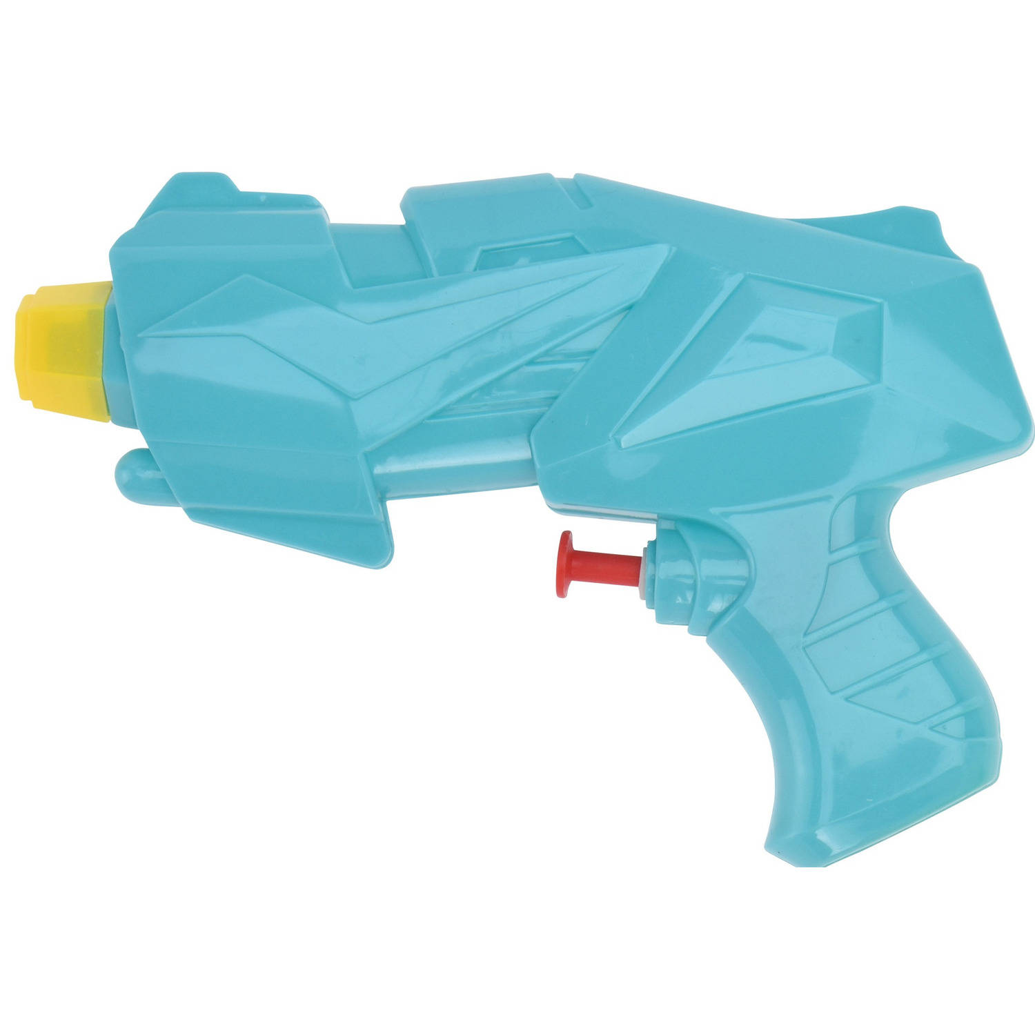 1x Mini Waterpistolen/waterpistool Van 15 Cm Kinderspeelgoed - Waterspeelgoed Van Kunststof - Kleine Waterpistolen - Blauw