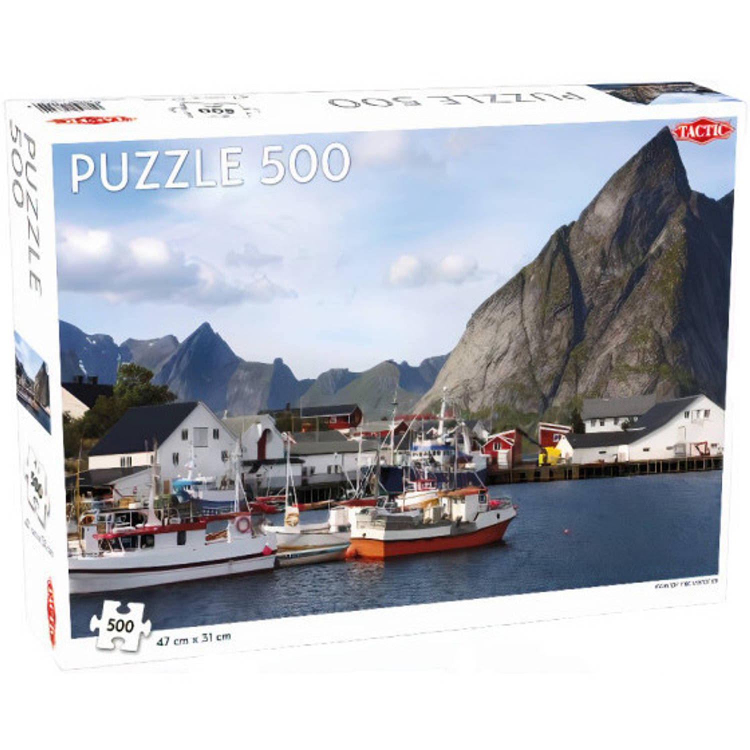 Tactic Legpuzzel Lofoten 31 X 47 Cm 500 Stukjes