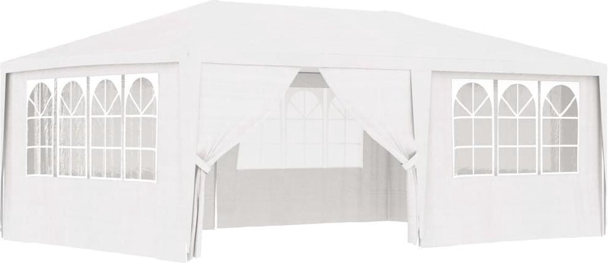 Vidaxl Partytent Met Zijwanden Professioneel 90 G/m² 4x6 M - Wit