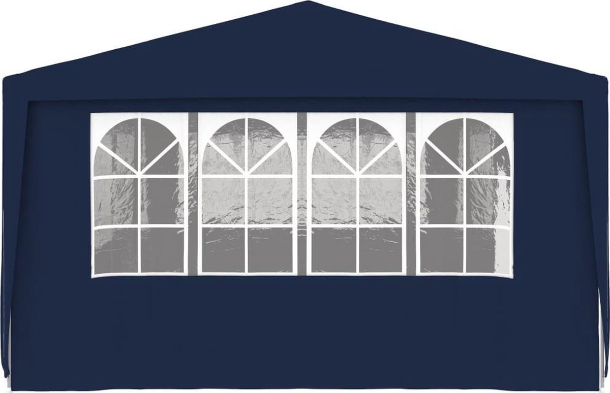 Vidaxl Partytent Met Zijwanden Professioneel 90 G/m² 4x9 M - Blauw