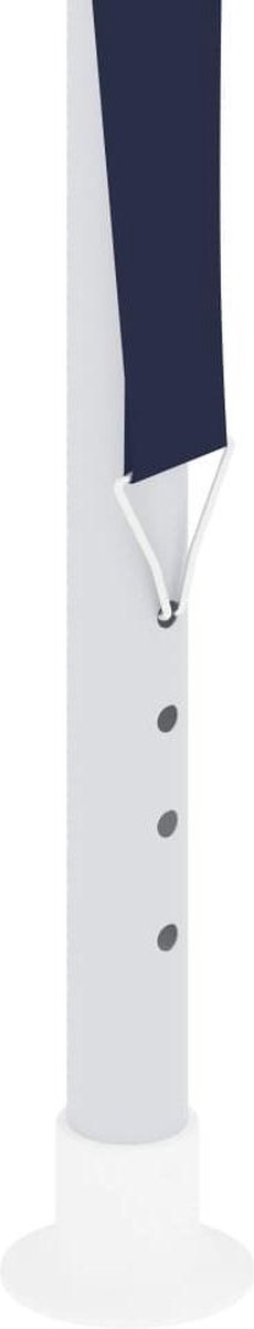 Vidaxl Partytent Met Zijwanden Professioneel 90 G/m² 4x6 M - Blauw