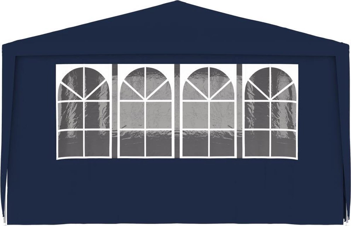 Vidaxl Partytent Met Zijwanden Professioneel 90 G/m² 4x6 M - Blauw