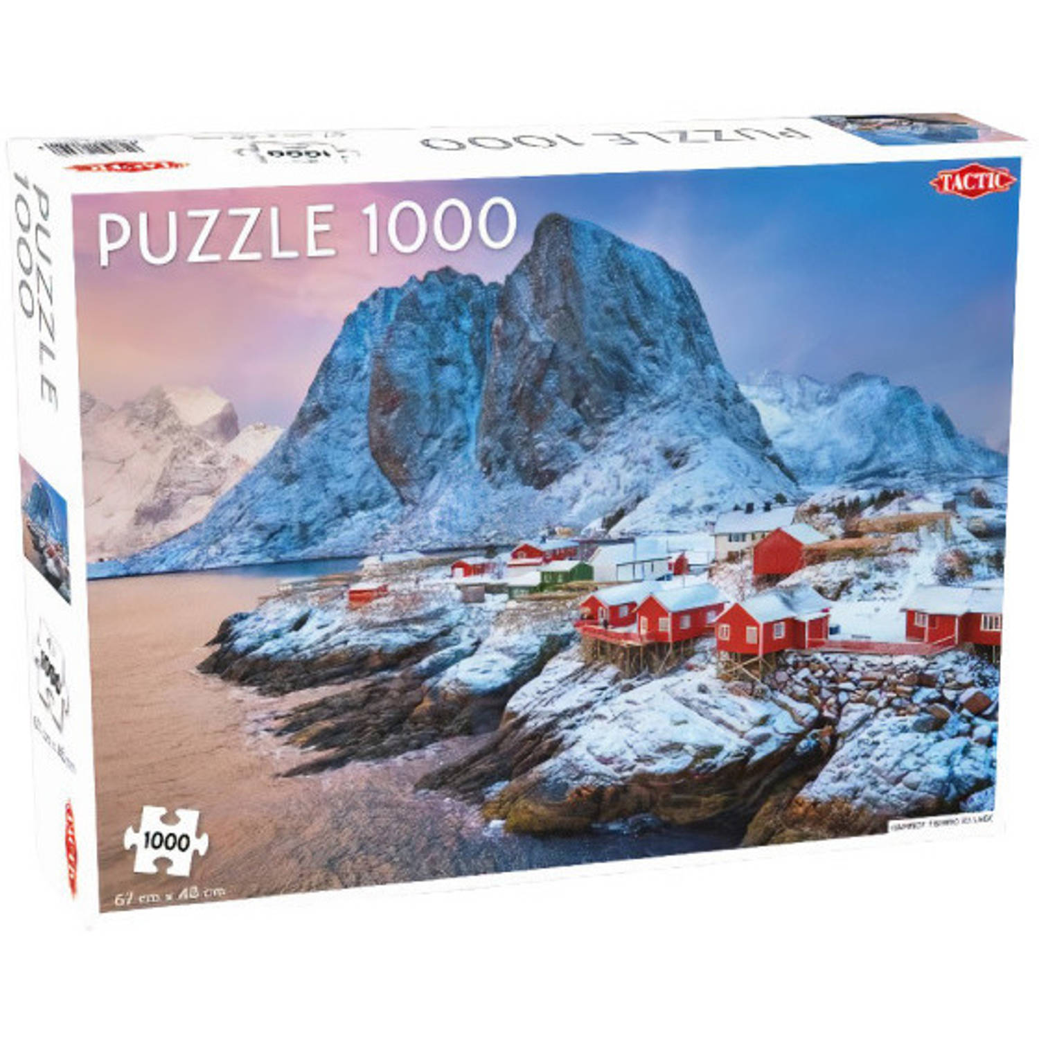 Tactic Legpuzzel Vissersstadje Hamnoy 67 X 48 Cm 1000 Stukjes