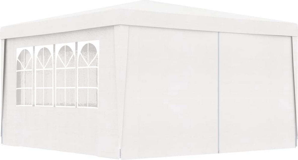 Vidaxl Partytent Met Zijwanden Professioneel 90 G/m² 4x4 M - Wit
