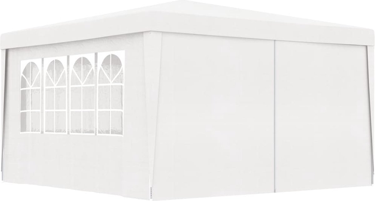 Vidaxl Partytent Met Zijwanden Professioneel 90 G/m² 4x4 M - Wit