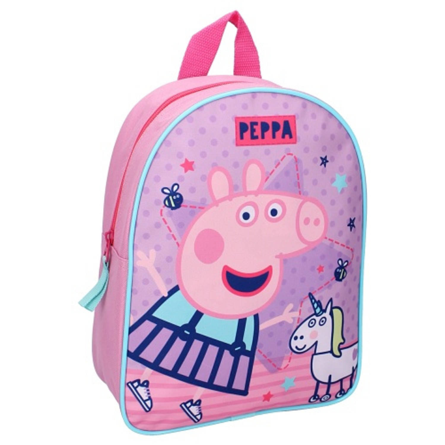 Nickelodeon Kinderrugzak Big Party Peppa Pig 28 Polyester - Roze