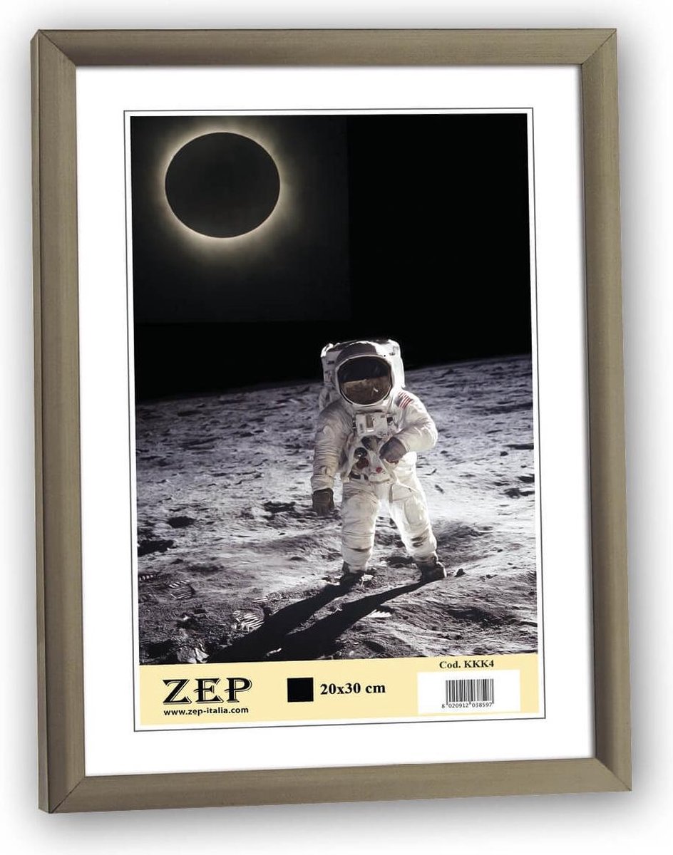 Zep - Kunststof Fotolijst ""New Easy"" Brons Voor Foto Formaat 15x20 - Kk3