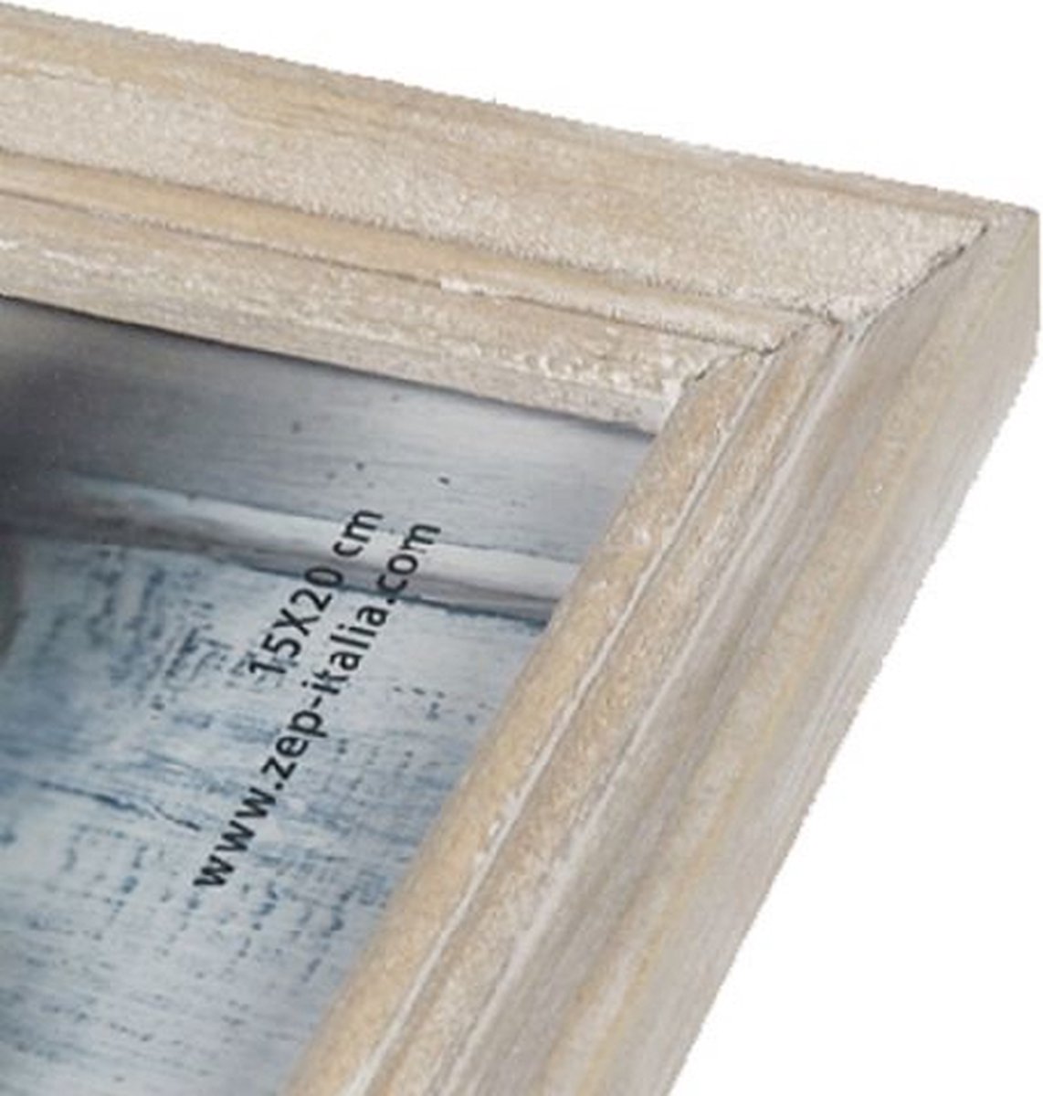 Zep - Houten Fotolijst Vintage Voor Foto Formaat 15x20 - T15568 - Bruin