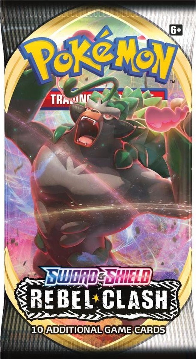 Pokémon Sword & Shield: Tcg Rebel Clash Boosterpack