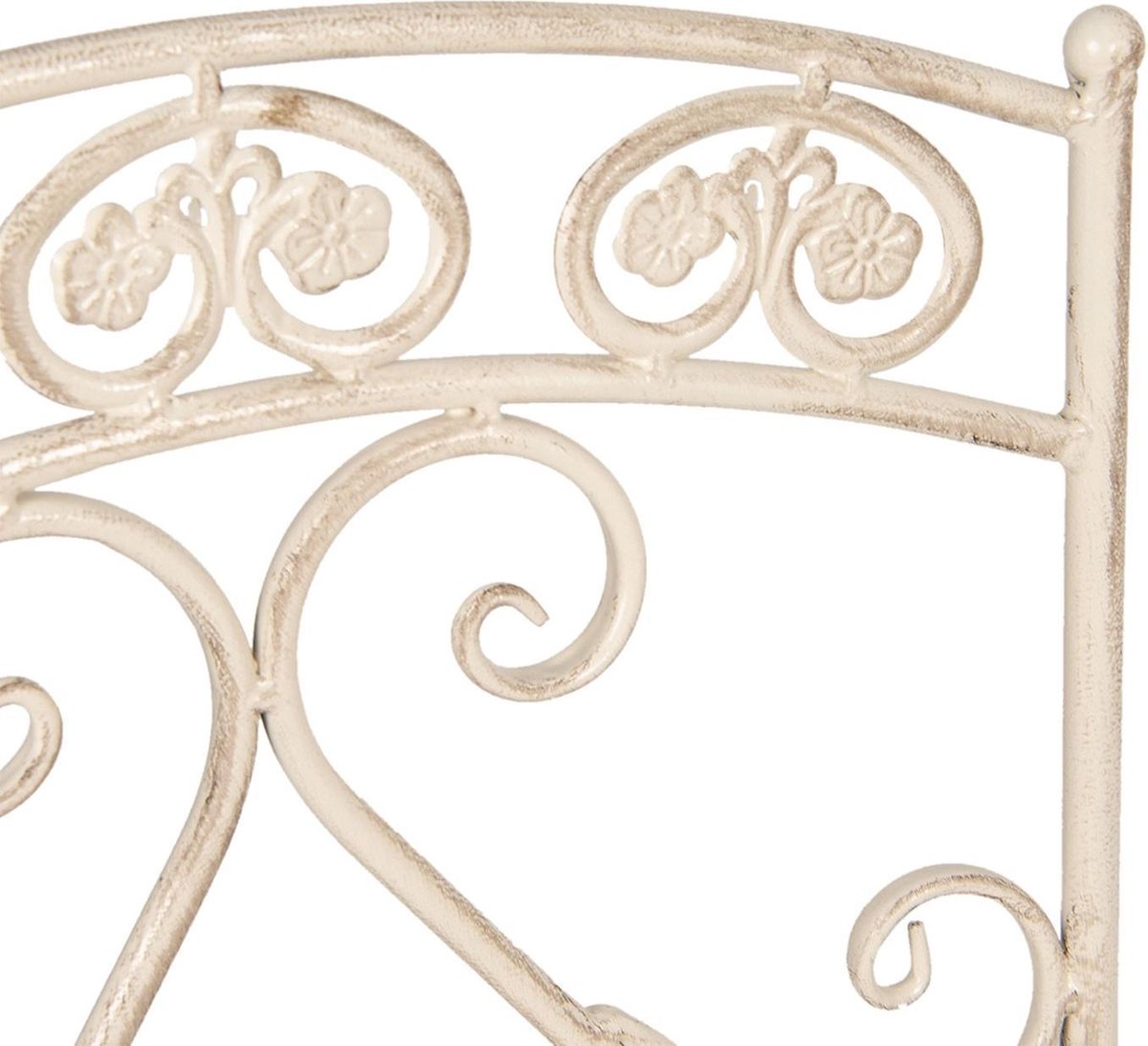 Clayre & Eef Tafel + 2 Stoelen Ø 70x76 Cm / 39x48x91 Cm (2)