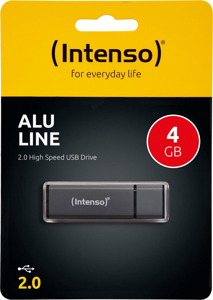 Intenso Alu Line - USB-stick - 4 GB