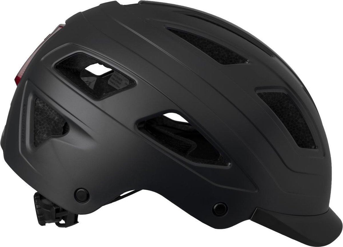 Agu Cit-E IV LED Fietshelm - Zwart