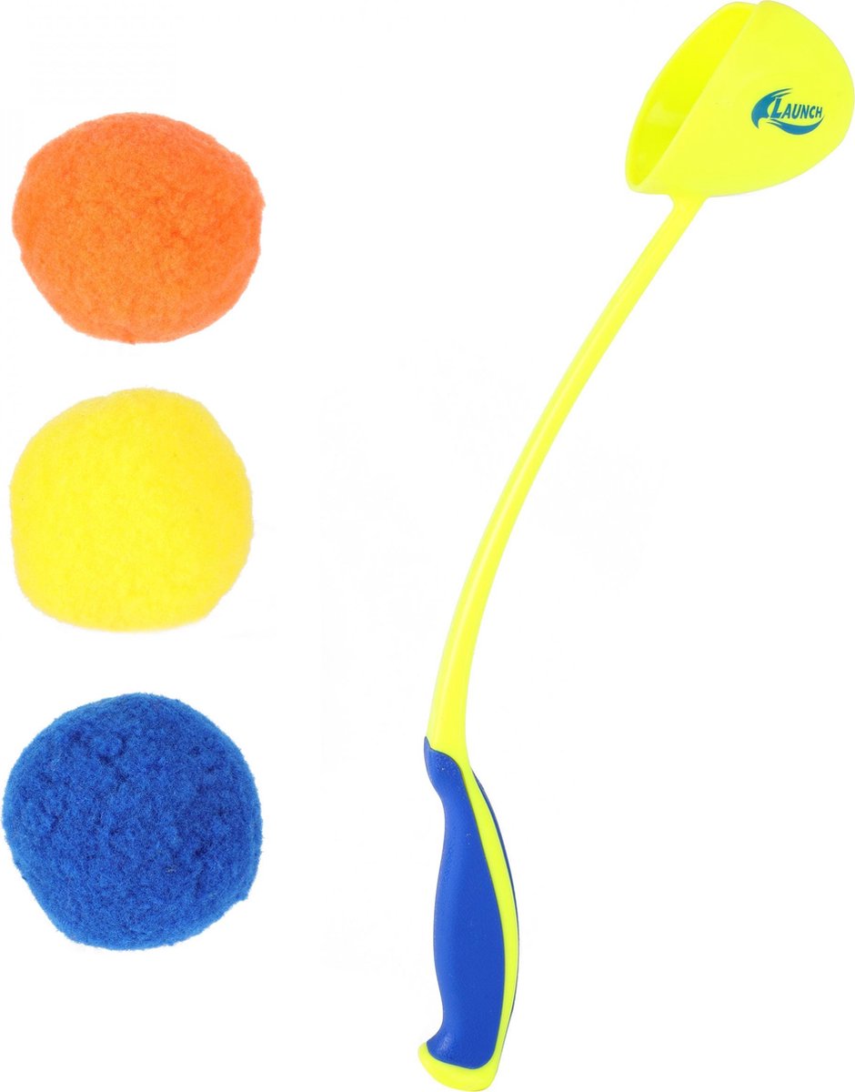 Toi-Toys Balwerper Splash Launch Junior Geel 4-delig - Blauw