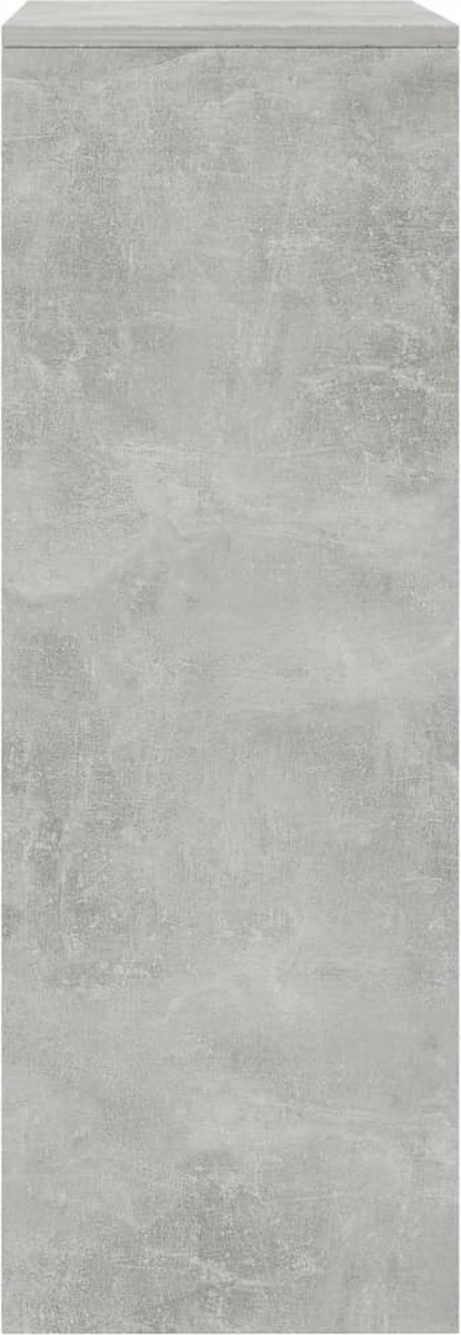 Vidaxl Dressoir Met 6 Lades 50x34x96 Cm Spaanplaat Beton - Grijs