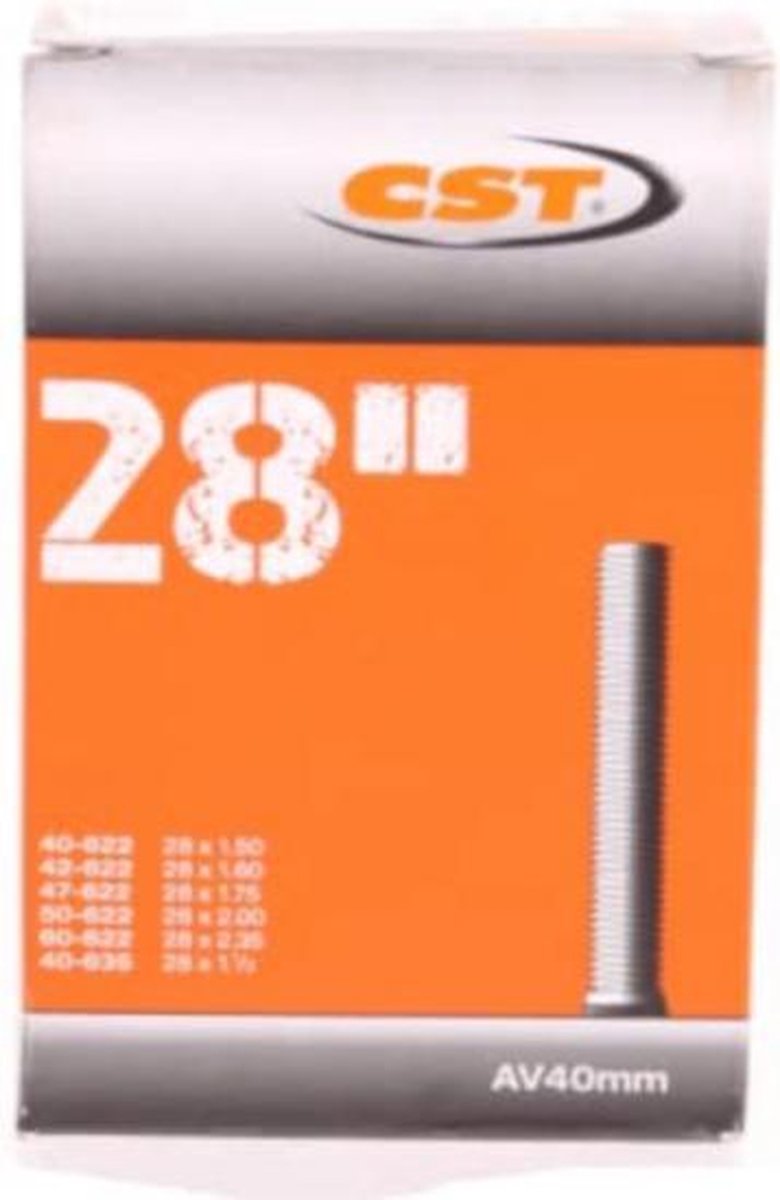 CST Binnenband 28 X 1.50/2.35 (40/60-622/635) Av 40 Mm - Zwart