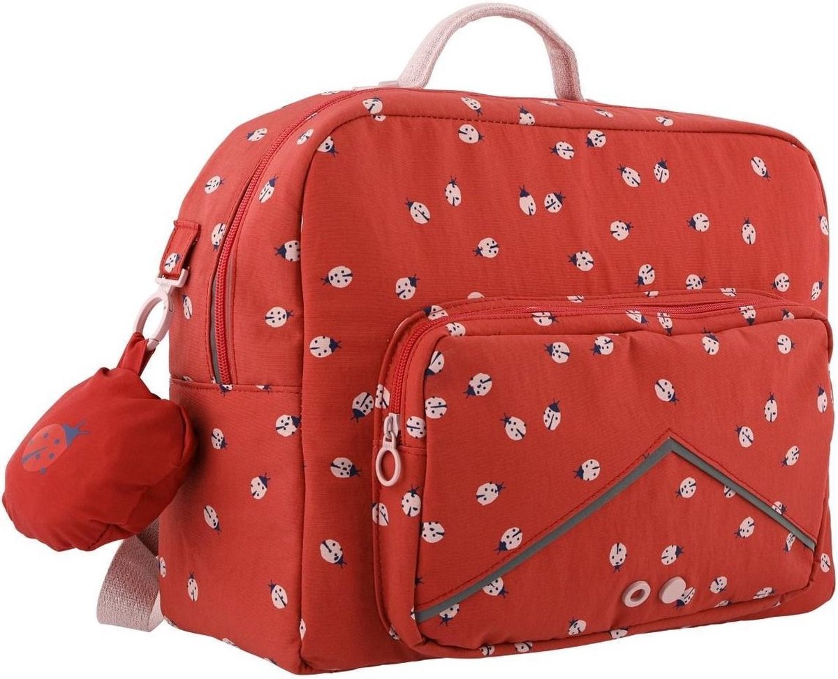 Trixie Schooltas Ladybug Meisjes 15 Liter 37 Cm Nylon - Rood