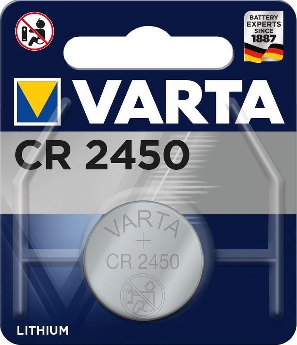 Varta Knoopcelbatterij Cr2450 Lithium 3v Per Stuk