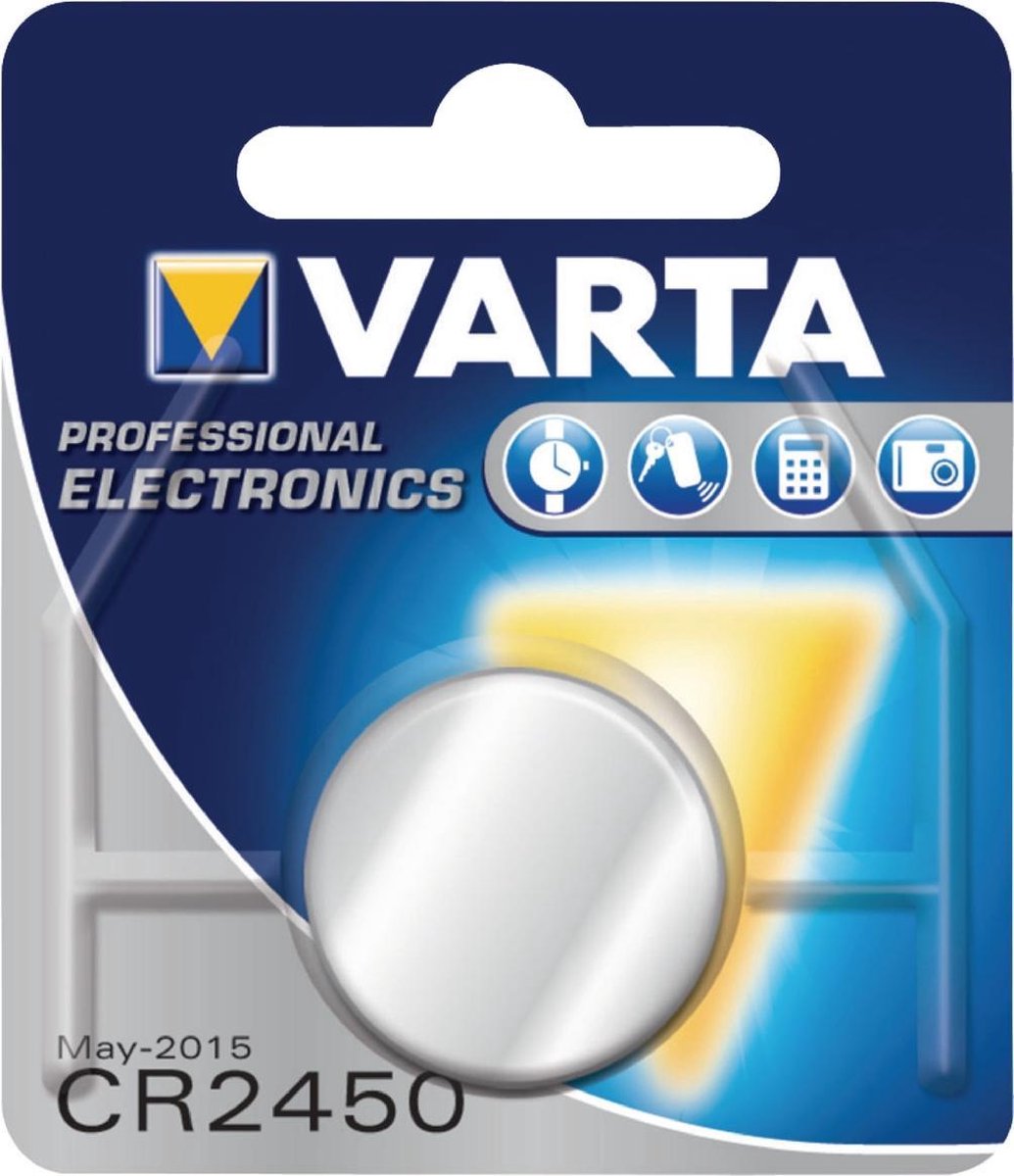 Varta Knoopcelbatterij Cr2450 Lithium 3v Per Stuk