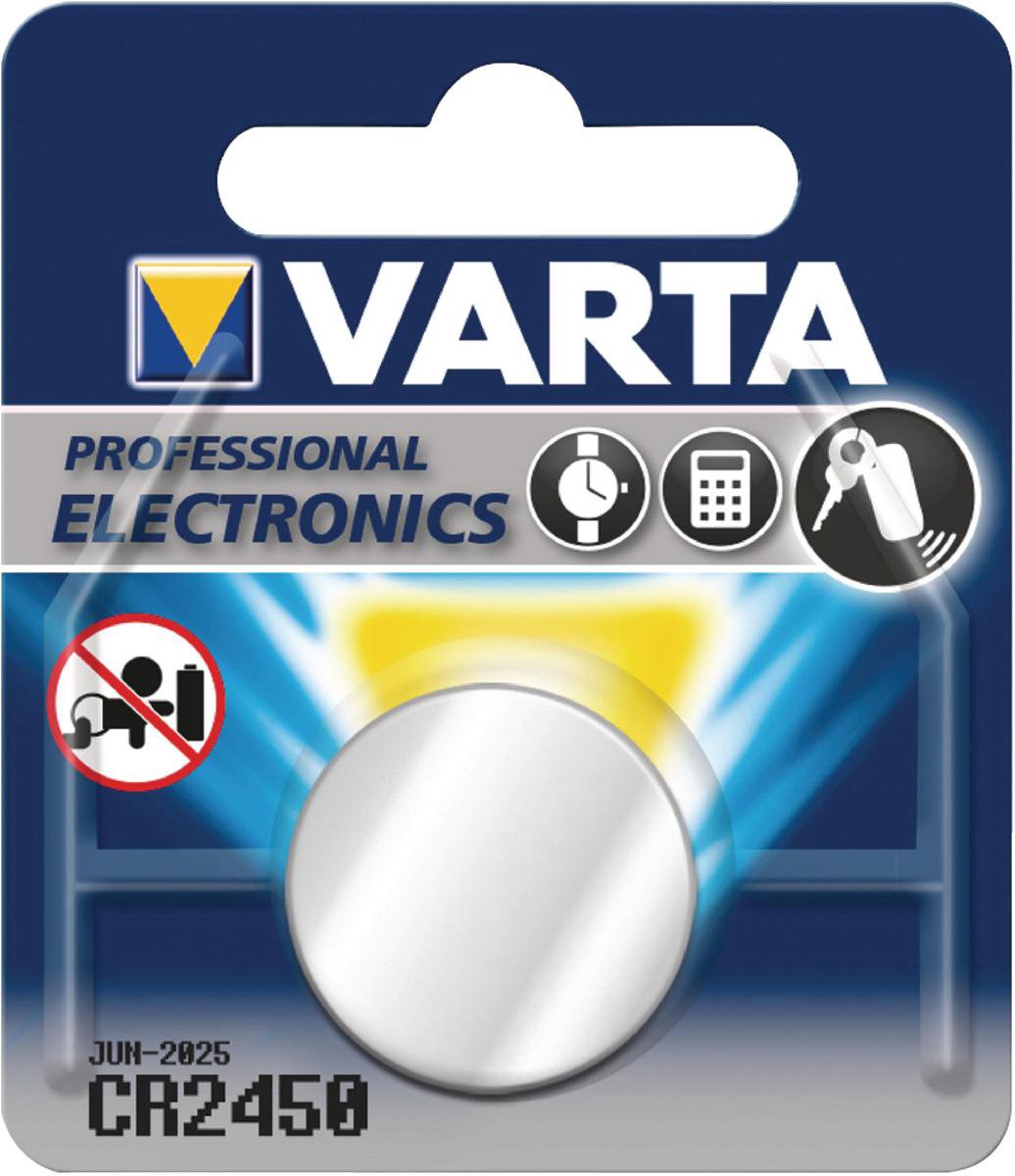 Varta Knoopcelbatterij Cr2450 Lithium 3v Per Stuk