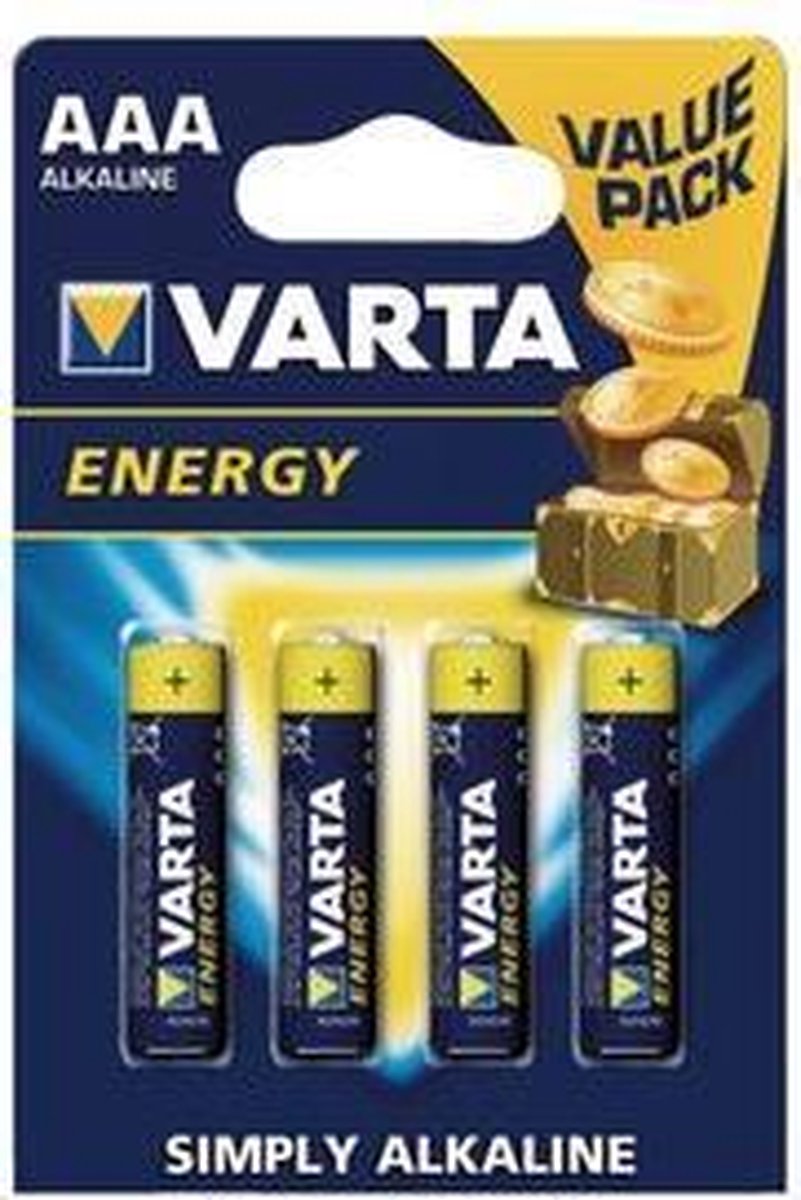 Varta Batterijen Lr03 Energy 1,5v 4 Stuks