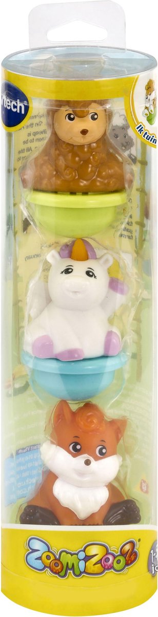 Vtech Zoomizooz Tuimeldiertjes 8,5 Cm 3 Delig